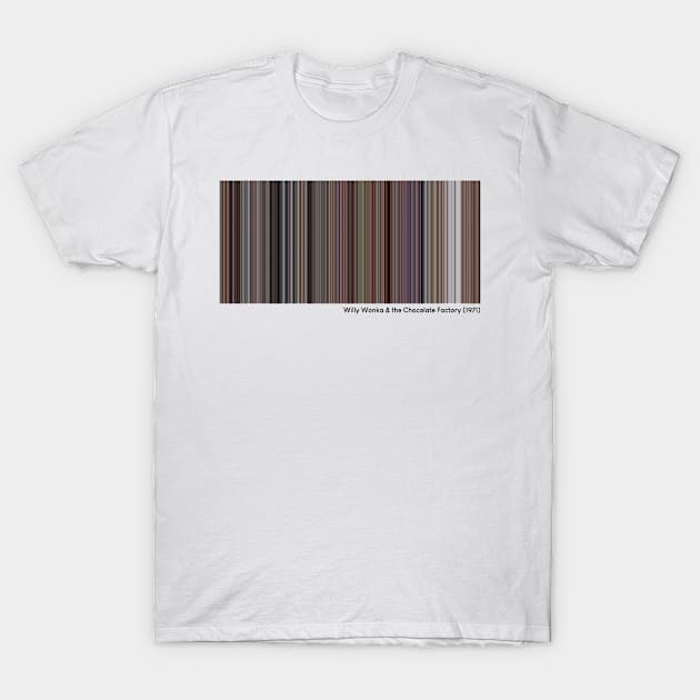 Willy Wonka & the Chocolate Factory (1971) - Every Frame of the Movie T-Shirt by ColorofCinema